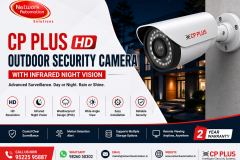 Hikvision Outdoor CCTV Camera with Night Vision & Weatherproof Body